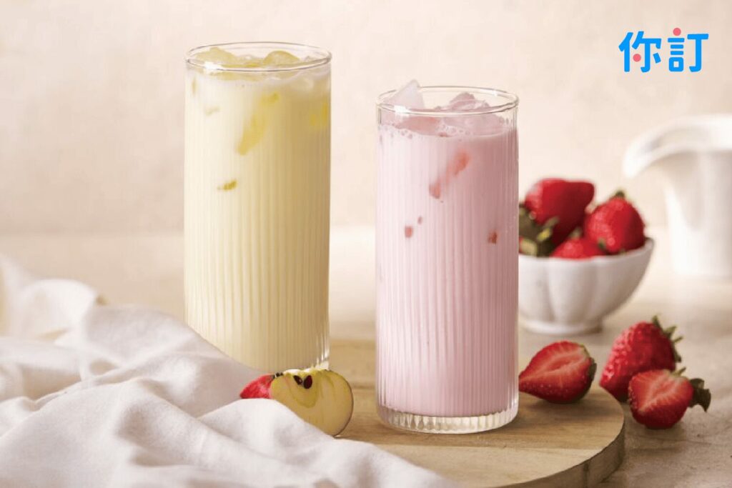 樂法一月新品 蘋果厚奶、草莓厚奶